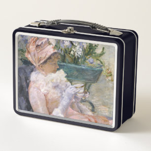 Mary Cassatt - Die Tasse Tee Metall Brotdose