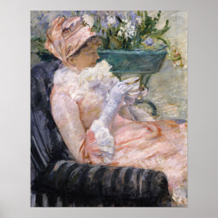 Mary Cassatt - Die Tasse Tee Poster