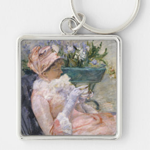 Mary Cassatt - Die Tasse Tee Schlüsselanhänger