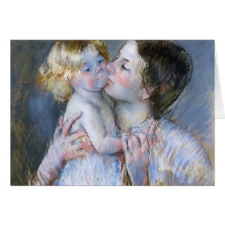 Mary Cassatt: Ein Kuss für Baby Anne (Nr. 3)