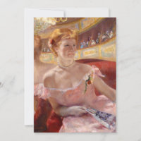 Mary Cassatt - Eine Frau mit Perlenschnur in einer