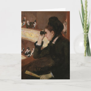 Mary Cassatt - In der Loge Karte