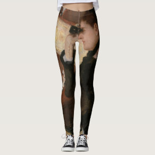Mary Cassatt - In Loge Leggings