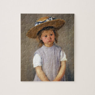 Mary Cassatt: Kind in einem Strohhut Puzzle