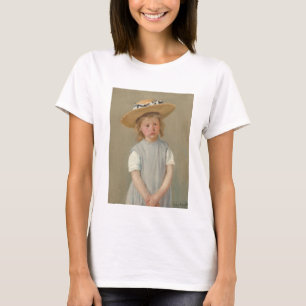 Mary Cassatt - Kind in einem Strohhut T-Shirt