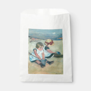 Mary Cassatt - Kinder, die am Strand spielen Geschenktütchen