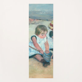 Mary Cassatt - Kinder, die am Strand spielen Yogamatte