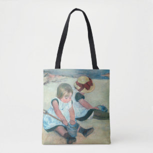 Mary Cassatt - Kinder spielen am Strand