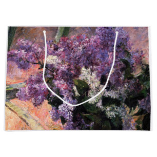 Mary Cassatt - Lilacs in einem Fenster Große Geschenktüte