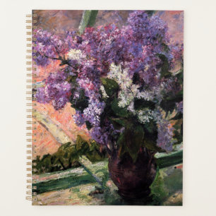 Mary Cassatt - Lilacs in einem Fenster Planer