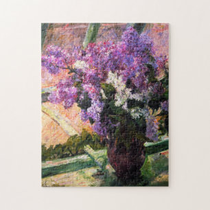 Mary Cassatt Lilacs Puzzle