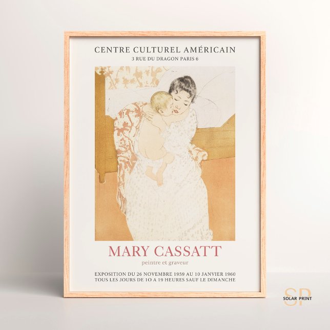Mary Cassatt Maternal Caress Art Print Poster (Von Creator hochgeladen)