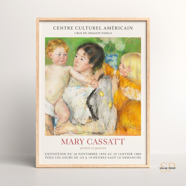 Mary Cassatt nach der Bath Art Print Poster (Von Creator hochgeladen)