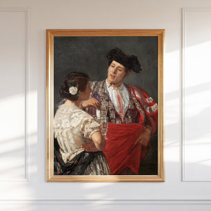Mary Cassatt Panal an den Stierkämpfer Vintage Poster