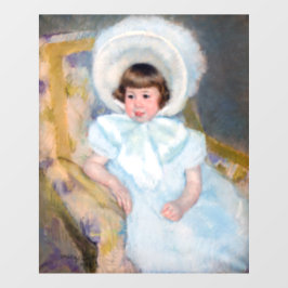 Mary Cassatt - Portrait Louise-Aurore Villeboeuf Fensteraufkleber