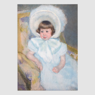 Mary Cassatt - Porträt Louise-Aurore Villeboeuf Seidenpapier