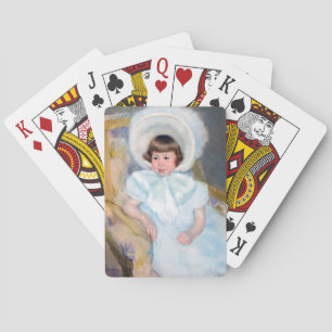 Mary Cassatt - Porträt Louise-Aurore Villeboeuf Spielkarten