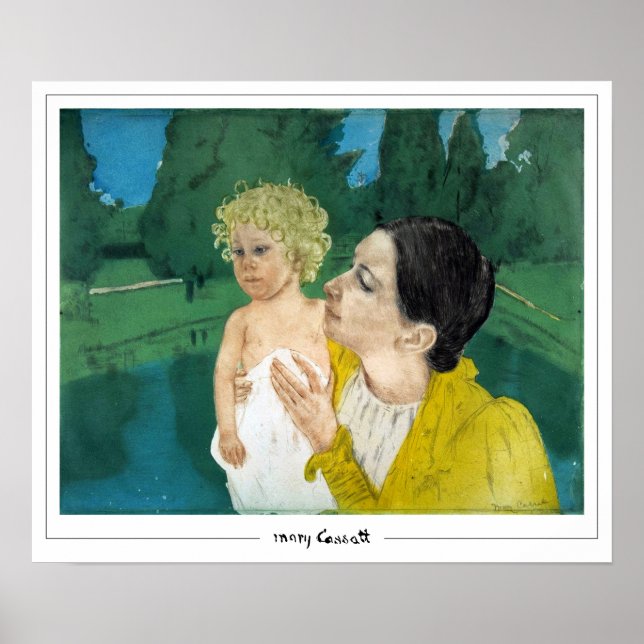 Mary Cassatt Zedign Art Poster #128 (Vorne)