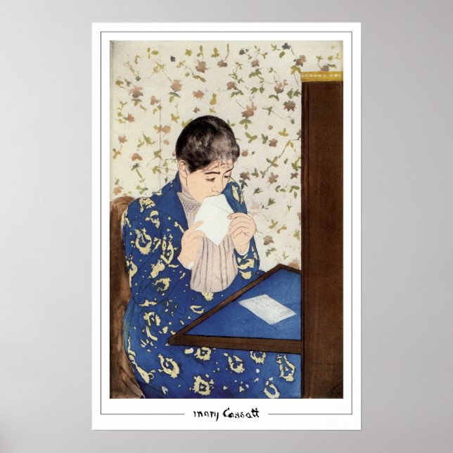 Mary Cassatt Zedign Art Poster #150 (Vorne)