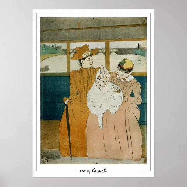 Mary Cassatt Zedign Art Poster #3 (Vorne)