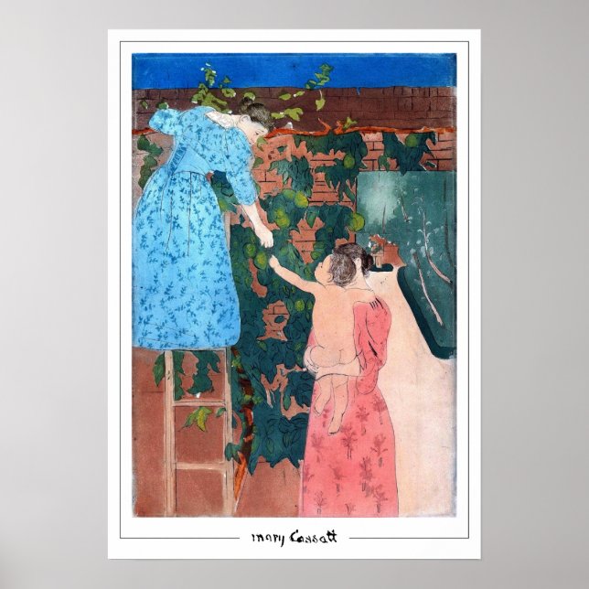 Mary Cassatt Zedign Art Poster #400 (Vorne)