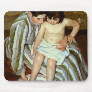 Mary Cassatts Das Bad des Kindes (circa 1892) Mousepad