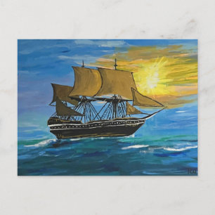 Mary Celeste Postkarte