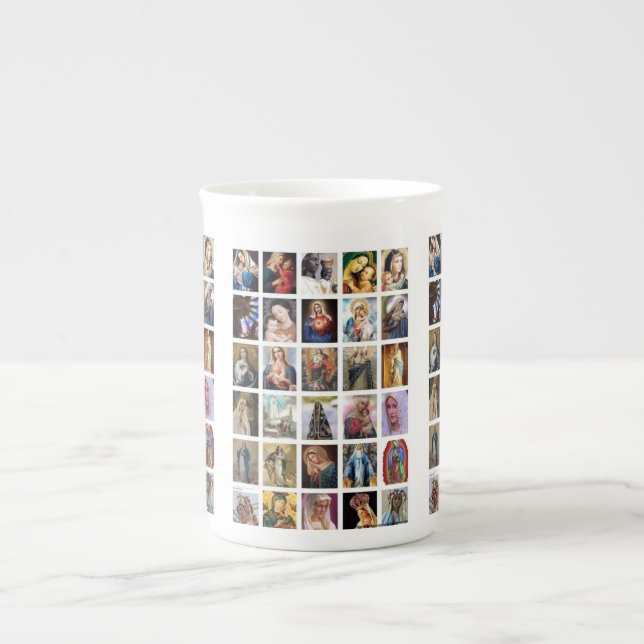 Mary Collage Tasse (Vorderseite)