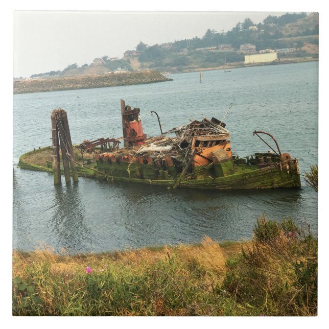 Mary D. Hume, Gold Beach, Oregon Fliese (Vorderseite)