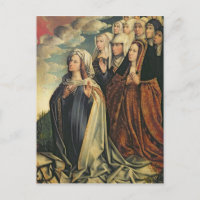 Mary der Vermittler mit Joanna das wütende