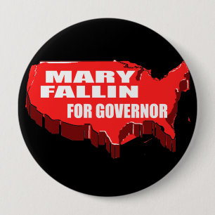 MARY FALLIN FÜR GOUVERNEUR BUTTON