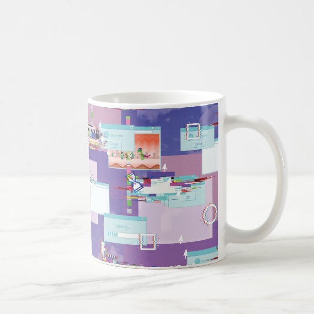 Mary Fields · Pink Noise Kaffeetasse (Rechts)