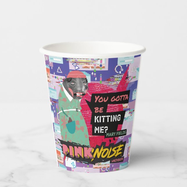 Mary Fields · Pink Noise Pappbecher (Vorderseite)