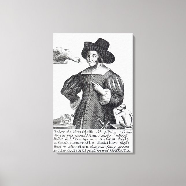 Mary Frith Leinwanddruck (Vorderseite)