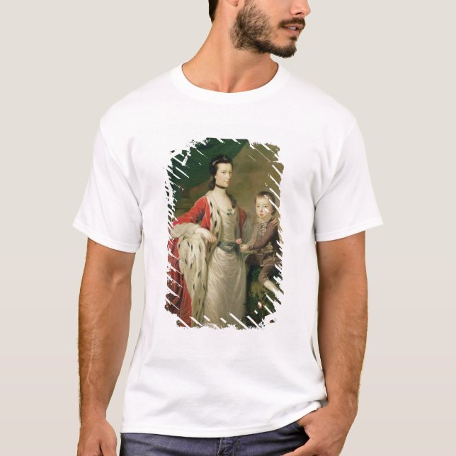 Mary, Gräfin von Shaftsbury und ihr Sohn T-Shirt (Vorderseite)