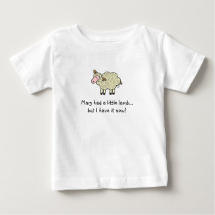 Mary hatte ein kleines Lamm… Baby T-shirt