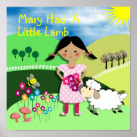 Mary hatte ein kleines Lamm-Kinderzimmer-Rhyme-Nie