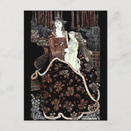 Mary Holding Baby Jesus Postkarte