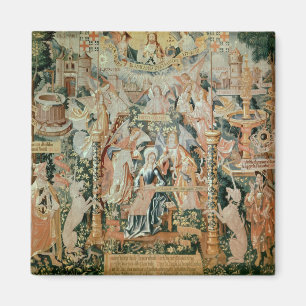 Mary im Tempel, Szenen vom Leben von Magnet