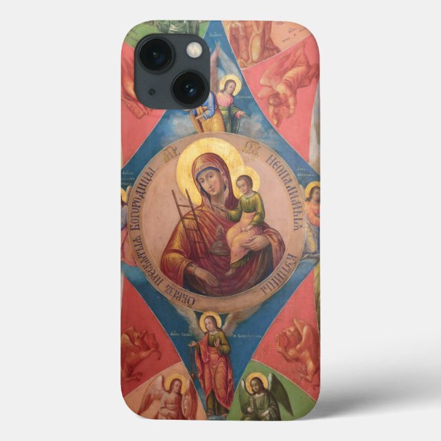 Mary, Jesus, And Angels Case-Mate iPhone Hülle (Rückseite)