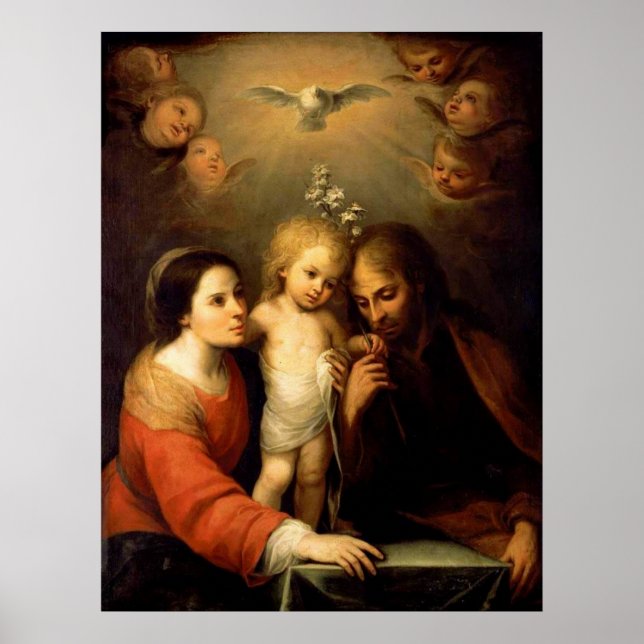 Mary, Jesus & Joseph Poster (Vorne)