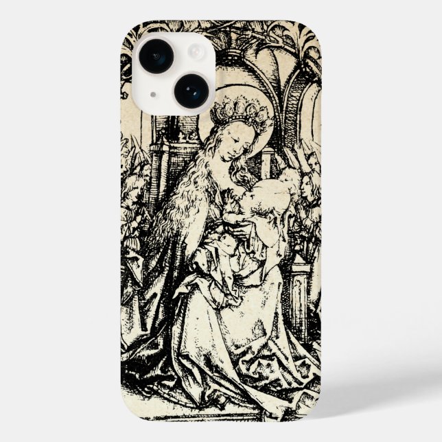 Mary Jesus Madonna Child Case-Mate iPhone Hülle (Rückseite)