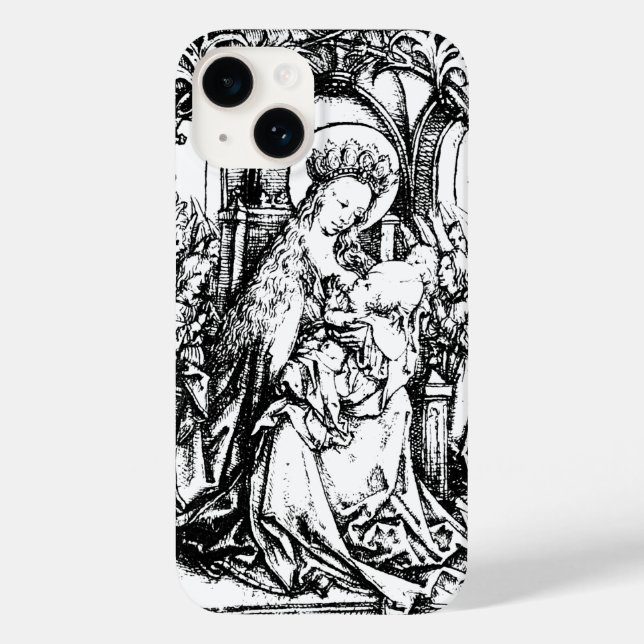 Mary Jesus Madonna Child Case-Mate iPhone Hülle (Rückseite)