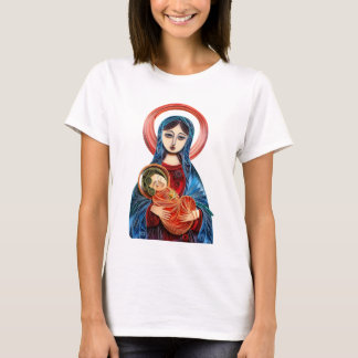 Mary & Jesus: Wrapped in Grace and Glory T-Shirt