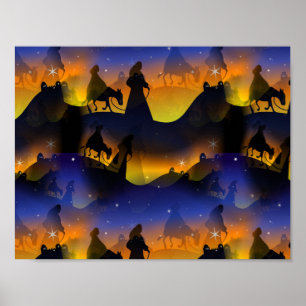 Mary & Joseph Weihnachtskrippe Poster