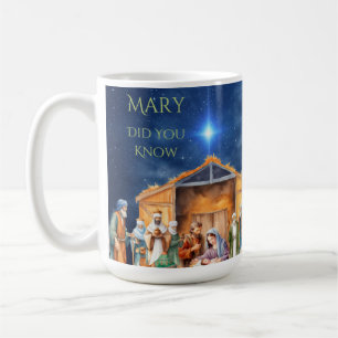 Mary kannte die Krippe-Tasse Kaffeetasse