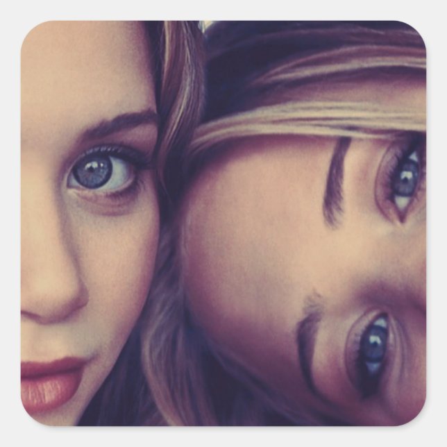 Mary-Kate und Ashley Aufkleber (Vorderseite)