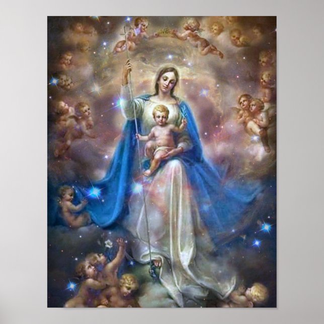 Mary, Königin der Engel. Poster (Vorne)