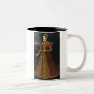 Mary-Königin von Schotte-Kaffee-Tasse 1575 Zweifarbige Tasse
