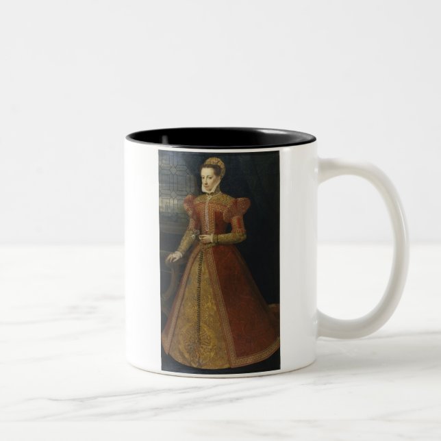 Mary-Königin von Schotte-Kaffee-Tasse 1575 Zweifarbige Tasse (Rechts)